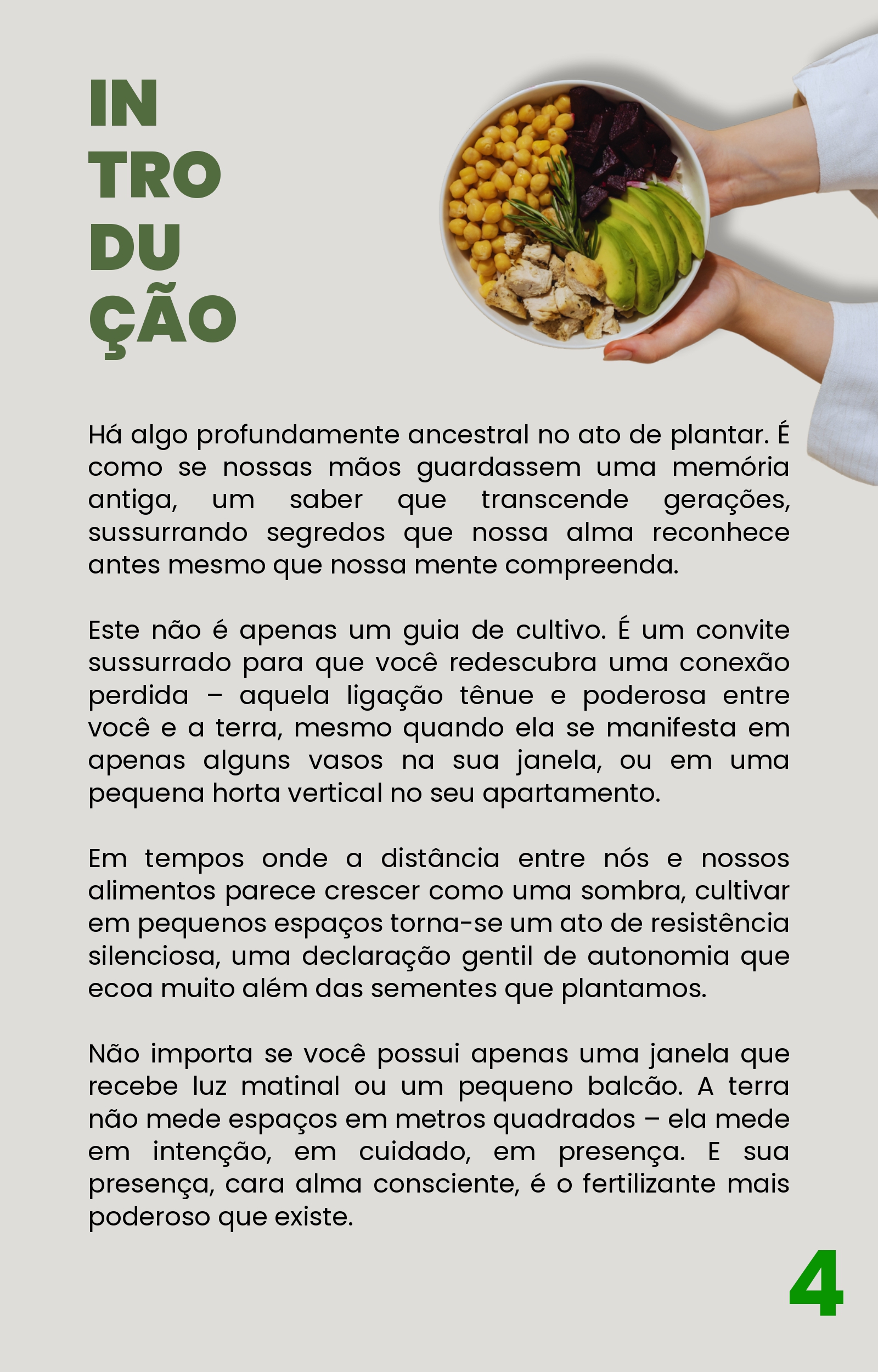 Página 4 do Ebook Plante & Domine